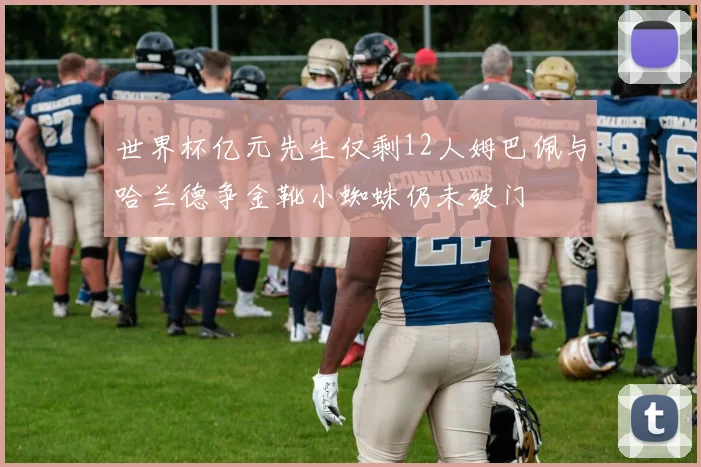 世界杯亿元先生仅剩12人姆巴佩与哈兰德争金靴小蜘蛛仍未破门